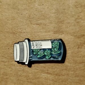 Pill bottle pin